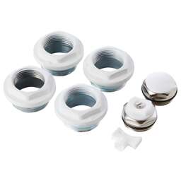 ROYAL THERMO Набор присоединительный 3/4" white