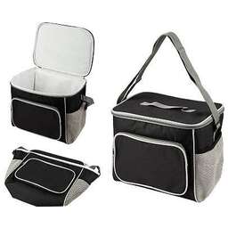 ECOS Термосумка PC2208, 15л, р-р: 30x20x25см, цвет: чёрный (104570)