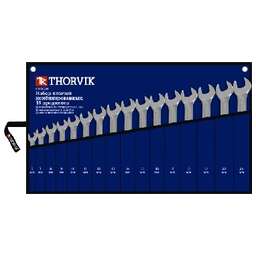 THORVIK CWS0016 Набор ключей гаечных комбинированных в сумке, 6-24 мм, 16 предметов