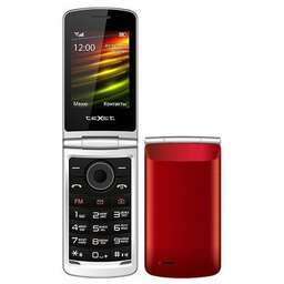TEXET Сотовый телефон 404-ТМ, красный