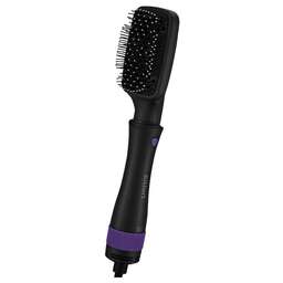 KITFORT Фен-щетка КТ-3236-1, 1000Вт, фиолетовый и черный