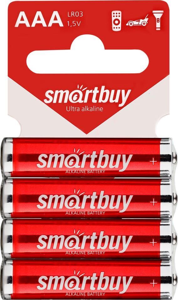 Батарейки SMARTBUY (SBBA-3A04SB) LR03/4SB (60/720)