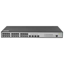 SNR Коммутатор -S2982G-24T-POE-E (L2) 24x1Гбит/с 4SFP 24PoE 370W управляемый