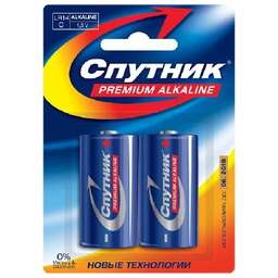 СПУТНИК LR14/2B PREMIUM ALKALINE