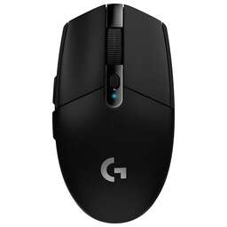 LOGITECH Мышь G304 Lightspeed черный оптическая 12000dpi беспров. USB 5but (910-005284)