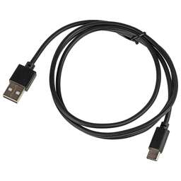 NONAME Кабель USB Type-C (m) - USB (m), 1м, 2.4A, черный