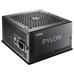 XPG (ADATA) Блок питания 750W XPG PYLON (ATX v2.52, 80+ Bronze, APFC, 20+4P, 4xPCIe 6+2P, 2xMolex, 2xSATA, 12cm fan) (PYLON750B-BKCEU)