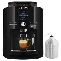 KRUPS Кофемашина Espresseria EA82F010, черный/нержавеющая сталь