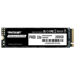 PATRIOT Накопитель SSD PCIe 4.0 x4 2TB P400LP2KGM28H P400 Lite M.2 2280