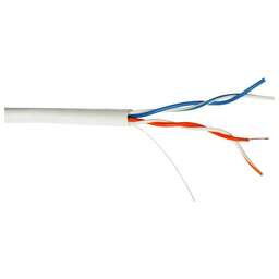 LANMASTER Кабель информационный TWT-5EUTP2-LSZH кат.5E UTP 2 пары 24AWG LSZH внутренний 305м белый