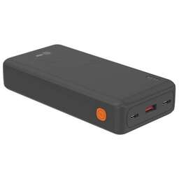 CACTUS Мобильный аккумулятор CS-PBFSDA-20000 20000mAh 22.5W 4.5A USB-A/2xUSB-C черный