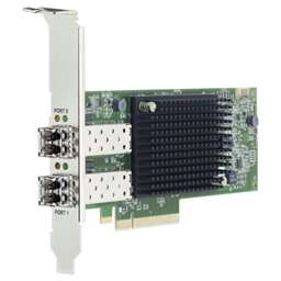 EMULEX Сетевой адаптер Broadcom LPe35002-M2 Gen 7 (32GFC), 2-port, 32Gb/s, PCIe Gen4 x8, LC MMF 100m, трансиверы установлены, Upgradable to 64G {5}