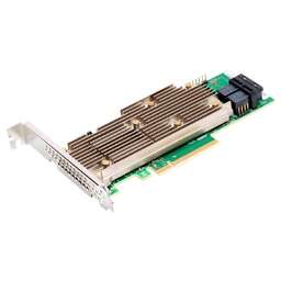 BROADCOM RAID-контроллер 9460-8I SGL (05-50011-02 / 03-50011-02011) PCIe 3.1 x8 LP, SAS/SATA/NVMe, RAID 0,1,5,6,10,50,60, 8port(2 *int SFF8643), 2GB Cache, 3508ROC (003617)