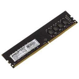 AMD Память DDR4 16GB 2666MHz R7416G2606U2S-U Radeon R7 Performance Series RTL PC4-21300 CL16 DIMM 288-pin 1.2В single rank Ret