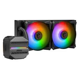 MSI СЖО для процессора MAG CORELIQUID M240 Soc-1700/1851/AM5 2xARGB Fan (306-7ZW4R14-813)