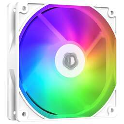 ID-COOLING Вентилятор для корпуса XF-120-ARGB-W (120mm, 1500rpm, 68.2 CFM, 30.5 дБ, PWM 4-pin, white) (XF-120-ARGB-W)