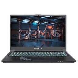 GIGABYTE Ноутбук игровой G5 15.6", 2023, IPS, Intel Core i7 13620H 2.4ГГц, 10-ядерный, 16ГБ DDR5, 1ТБ SSD, NVIDIA GeForce RTX 4050 для ноутбуков - 6 ГБ, FreeDOS, черный [mf5-h2kz354kd]
