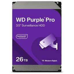 WESTERN DIGITAL Жесткий диск WD Purple PRO 26TB 3.5" 7200RPM 512MB SATA DV AIWD260PURP (887975)