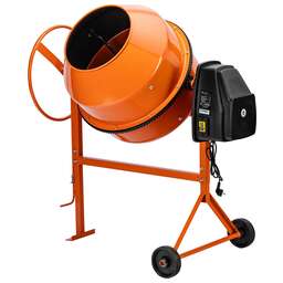 СИБРТЕХ Бетоносмеситель БСН-200П, мощность 800 Вт, полиамидный венец 95519