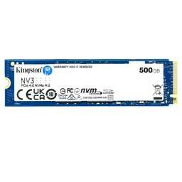 KINGSTON Накопитель SSD M.2 2230 500GB NVMe PCIE 4.0 x4 5000/3000 NV3 SNV3SM3/500G