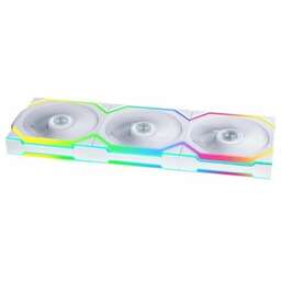 LIAN-LI Вентилятор для корпуса Uni Fan SL Wireless 120 ARGB 120х124.5x28 белый 4-pin 28.5дБ (упак.:3шт) (G99.12SL1W3W.R0) Ret