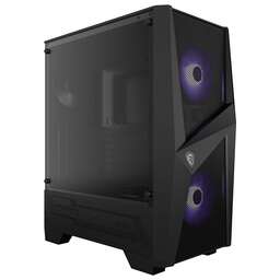 MSI Корпус ATX MAG FORGE 100M, Midi-Tower, без БП, черный [306-7g03m21-809]