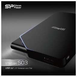 SILICON POWER Stream SP010TBPHDS03S3K, 1Тб, черный