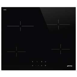SMEG Электрическая варочная поверхность SE264TD1, конфорок: 4 шт., стеклокерамика, независимая, черный