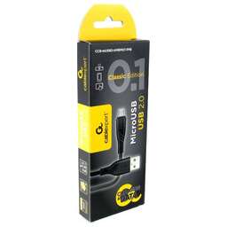 GEMBIRD/Cablexpert (17910) CCB-mUSB2-AMBMO1-CLASSIC 0.1 - 1,0 м - черный