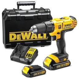 DEWALT Дрель-шуруповерт DCD776S2 300Вт аккум. патрон:быстрозажимной (кейс в комплекте)