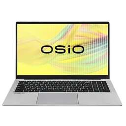 OSIO Ноутбук FocusLine F160i-008 16.1", 2023, IPS, Intel Core i5 1235U 1.3ГГц, 10-ядерный, 8ГБ DDR4, 512ГБ SSD, Intel Iris Xe graphics, Windows 11 Home, серый
