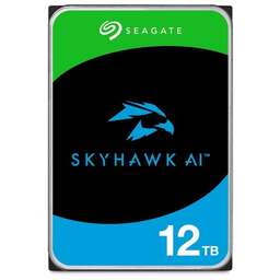 SEAGATE Жесткий диск SkyHawkAI ST12000VE003, 12ТБ, HDD, SATA III, 3.5"
