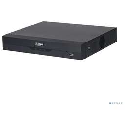 DAHUA DH-XVR5104HS-4KL-I3/T 4-канальный HDCVI-видеорегистратор с FR HDCVI, AHD, TVI, IP, CVBS 1 SATA III до 16Тбайт; видеоаналитика: SMD Plu 1 HDMI, 1 VGA; RJ45 100Мбит/с; аудиовх/вых: 1/1