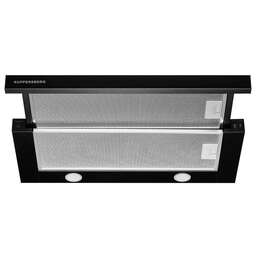 KUPPERSBERG Встраиваемая вытяжка Slimturbo 60 B, управление кнопочное, черный [6798]