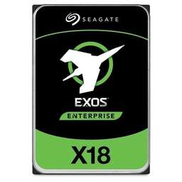 SEAGATE Жесткий диск Exos X18 ST16000NM000J Factory Recertified, 16ТБ, HDD, SATA III, 3.5"