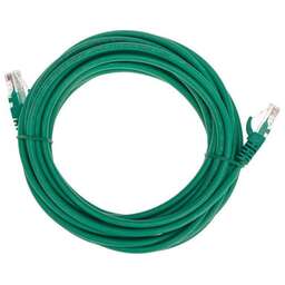 REXANT Патч-корд U/UTP, CAT 5e, RJ45-RJ45, 26AWG, LSZH, зеленый, 5м