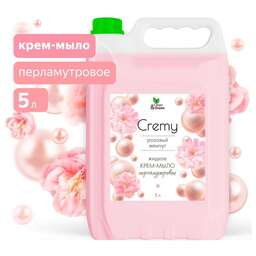 CLEAN&GREEN Крем-мыло жидкое с перламутром "Cremy" розовый жемчуг увлажняющее 5 л. Clean&Green CG8356