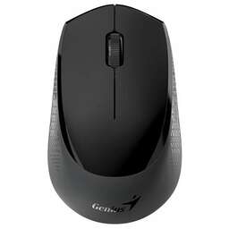 GENIUS Мышь беспроводная NX-8000S /бесшумная/1200 dpi/BlueEye/3 кнопки/для 2 рук/USB-приемник/2,4 ГГц/батарея AA/черный (31030025400)
