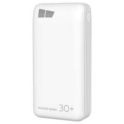 MORE CHOICE (4627151193649) PB52-30 White - 30000mAh 2USB