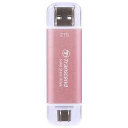 TRANSCEND Внешний диск SSD TS2TESD310P, 2ТБ, розовый