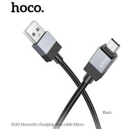 HOCO (6942007646789) X110m для micro USB , 1 м, Black