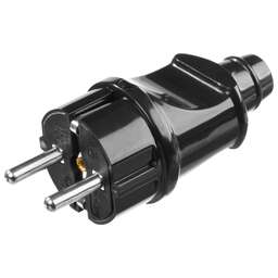 STAYER MAXElectro, черная, 16 А/220 В, 1300 Вт, прямая вилка (55160-B)