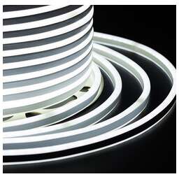 NEON-NIGHT Гибкий неон 7х12мм двухсторонний компактный 120 LED/м БЕЛЫЙ 230В бухта 100м (c комплектом подключения)