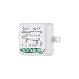 Hommyn zigbee, 2 канала (без нейтрали) RLZBNN02