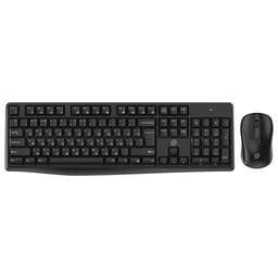 OKLICK Клавиатура + мышь Оклик S260W клав:черный мышь:черный USB беспроводная Multimedia (2066170)