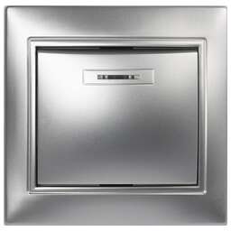 SMARTBUY (SBE-01s-10-SW1-1-c) Венера, 1-клавишный,серебрро