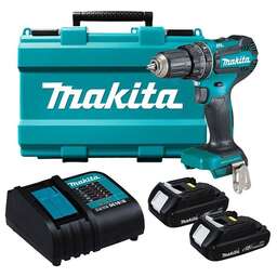 MAKITA Дрель-шуруповерт DHP485SYE аккум. патрон:быстрозажимной (кейс в комплекте)