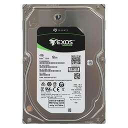 SEAGATE Жесткий диск Exos 7E10 ST4000NM001B, 4ТБ, HDD, SAS 3.0, 3.5"