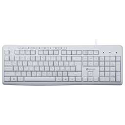OKLICK Клавиатура Оклик 305M белый USB Multimedia (1875227)