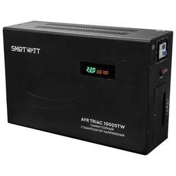 SMARTWATT Стабилизатор напряжения AVR Triac 10000TW 10000ВА черный